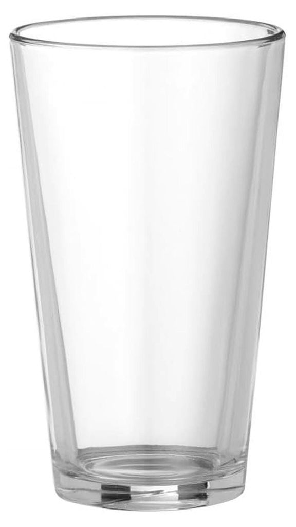 Shakerglas, für Boston Cocktail shaker (593042, 596678), Cocktailglas, Mixerglas, Cocktailshaker, Cocktailmixer, 0,45L, ø86x(H)146mm, Glas