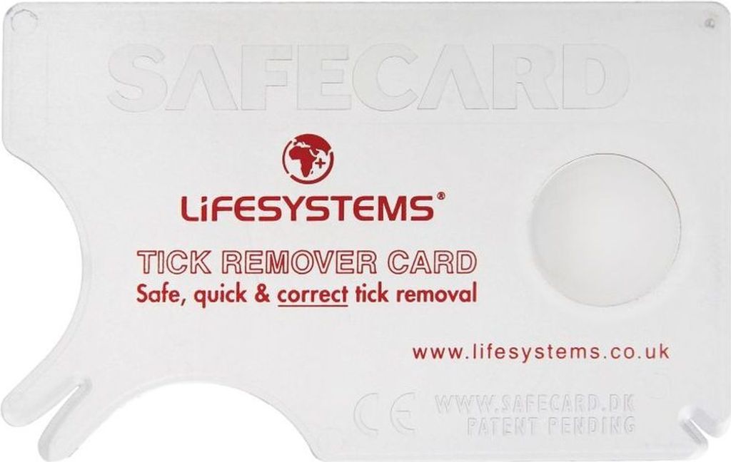 Lifesystems Zeckenzange 'Kartenformat', 8, 5 x 5, 4 x 0, 1 Produktbild 