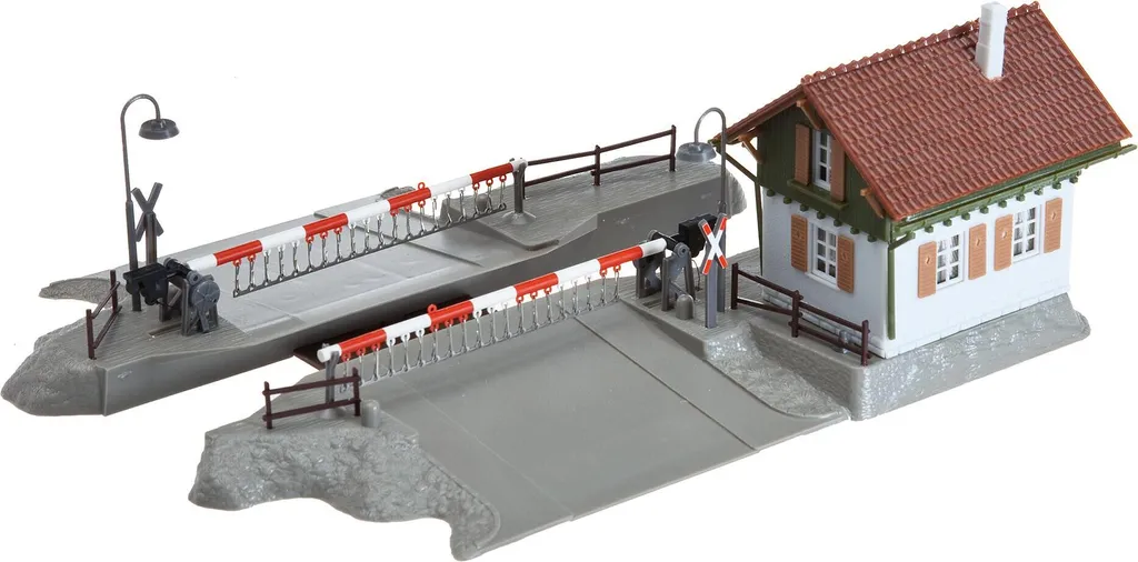 Passage à niveau électrique H0 pour sécuriser vos routes miniatures Faller