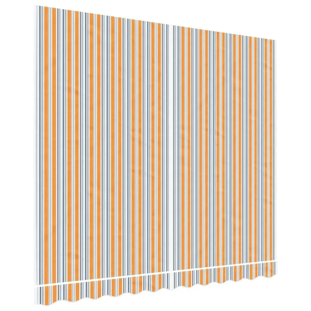 vidaXL Toile de Store Rayée Multicolore 3x2,5 m pour Store Banne Extérieur