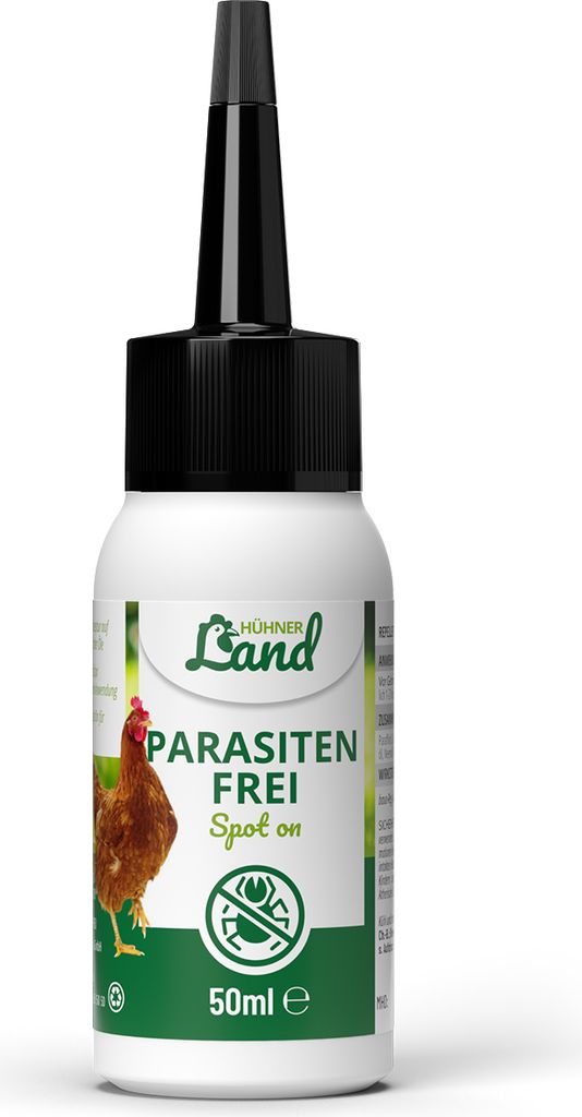 HÜHNER Land Parasiten Frei Spot On für Hühner 50ml – Produktbild