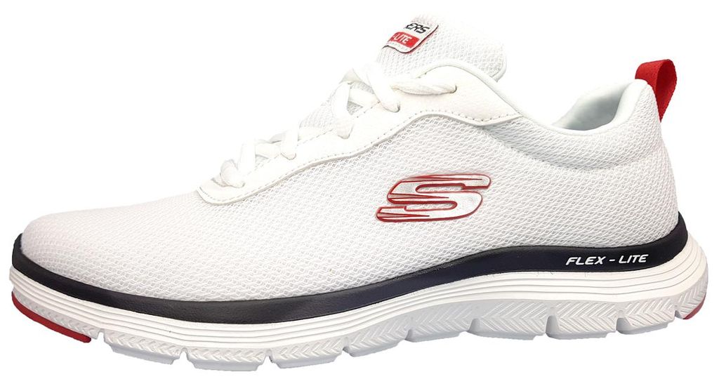 Skechers Flex Advantage 4.0 Herren Laufschuh in Weiß, Größe Produktbild 