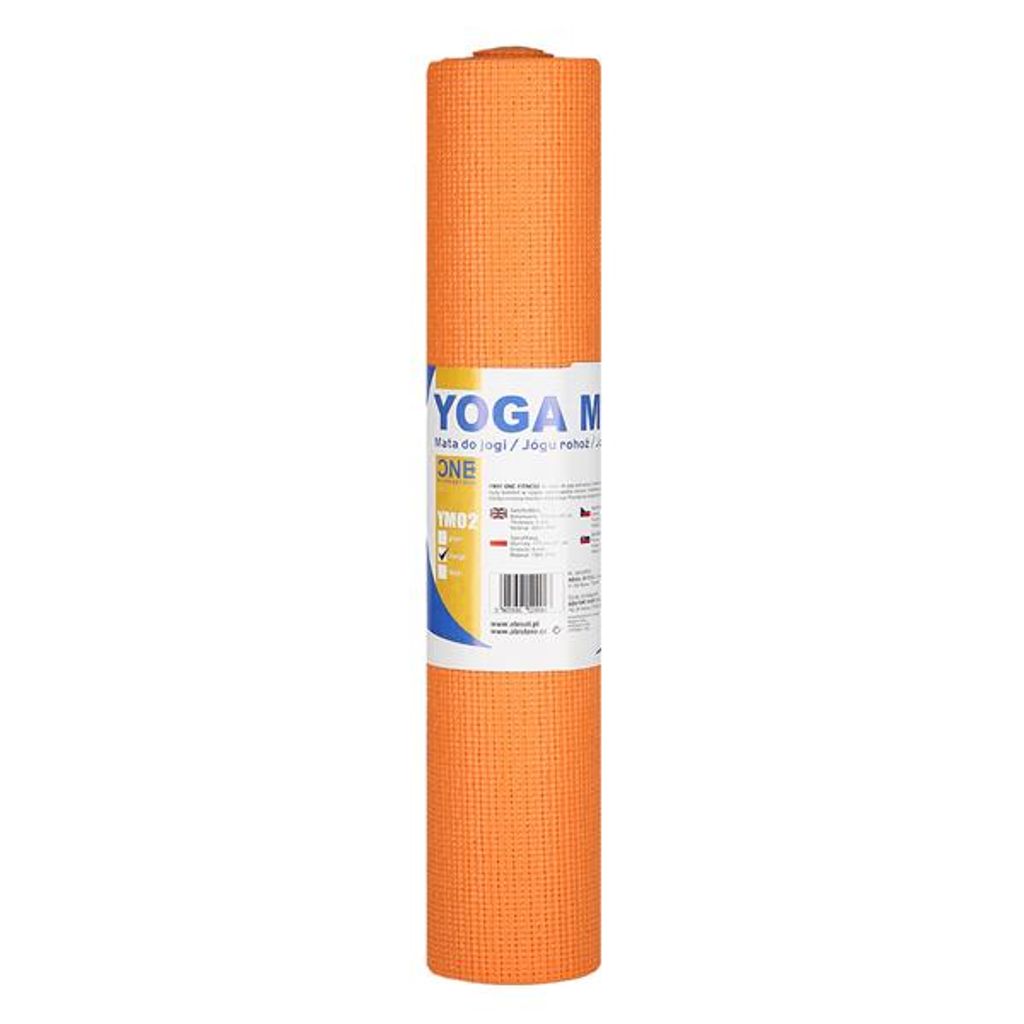 Ym02 Tappetino da yoga arancione One Fitness Immagine del prodotto 
