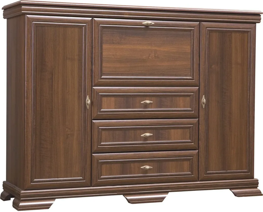Commode bar GREGORIA Roi Samoa pour optimiser le rangement du séjour