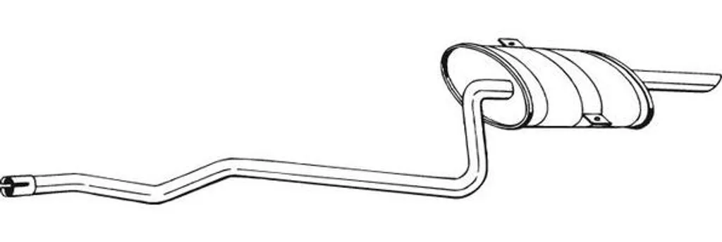 Remplacer pot percé Corolla : Silencieux BOSAL 288-329 174301B070 OE