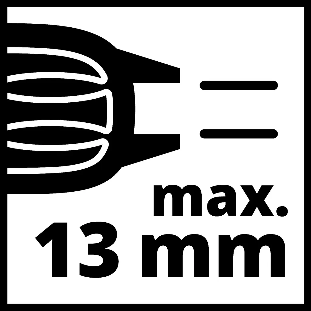 Perceuse à percussion filaire Einhell TC-ID 1000 E pour béton et bois - 11