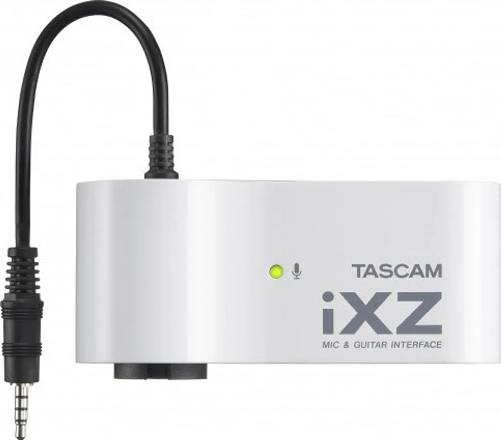 Interface Audio de Voyage Tascam iXZ pour Enregistrement Guitare et Voix