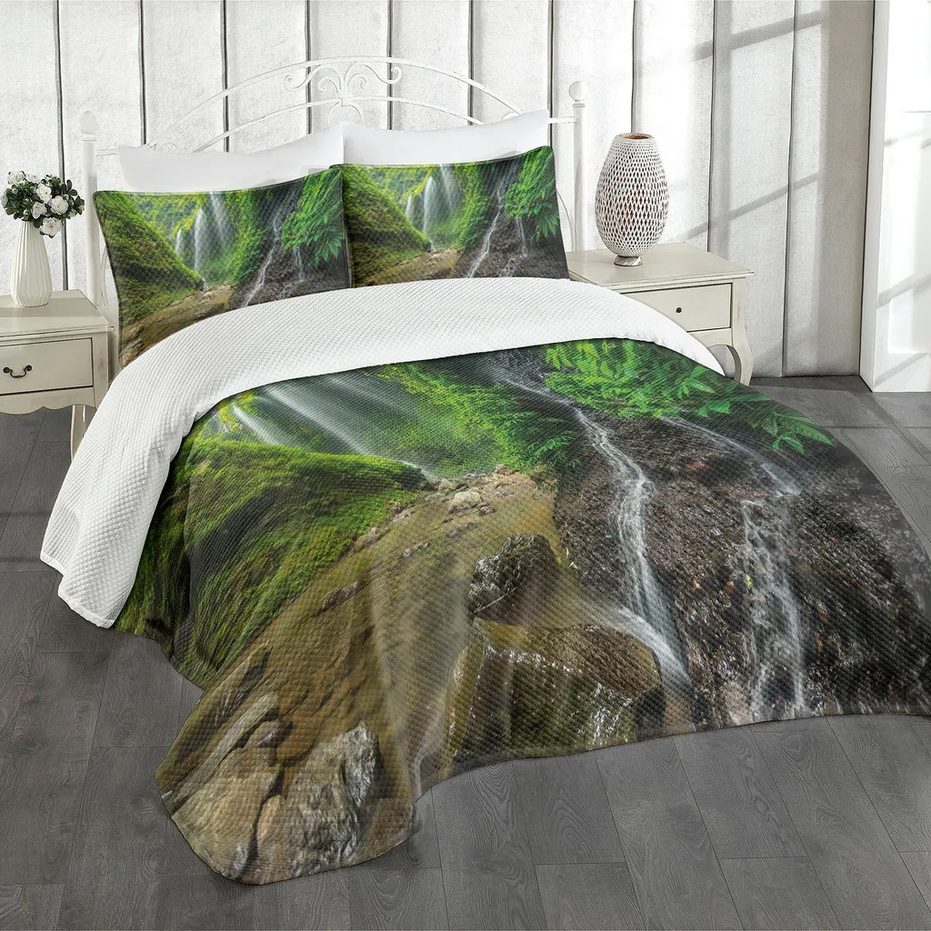 Copriletto Matrimoniale 220x220 ABAKUHAUS - Stampa Alta Definizione