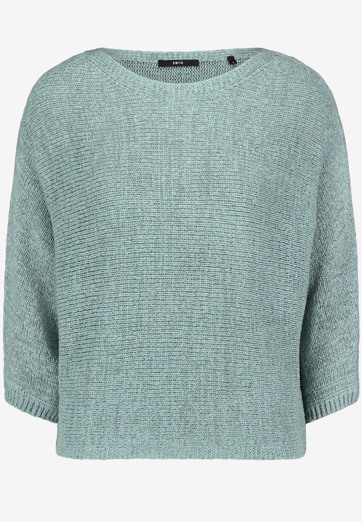 Strickpullover mit Fledermausärmeln