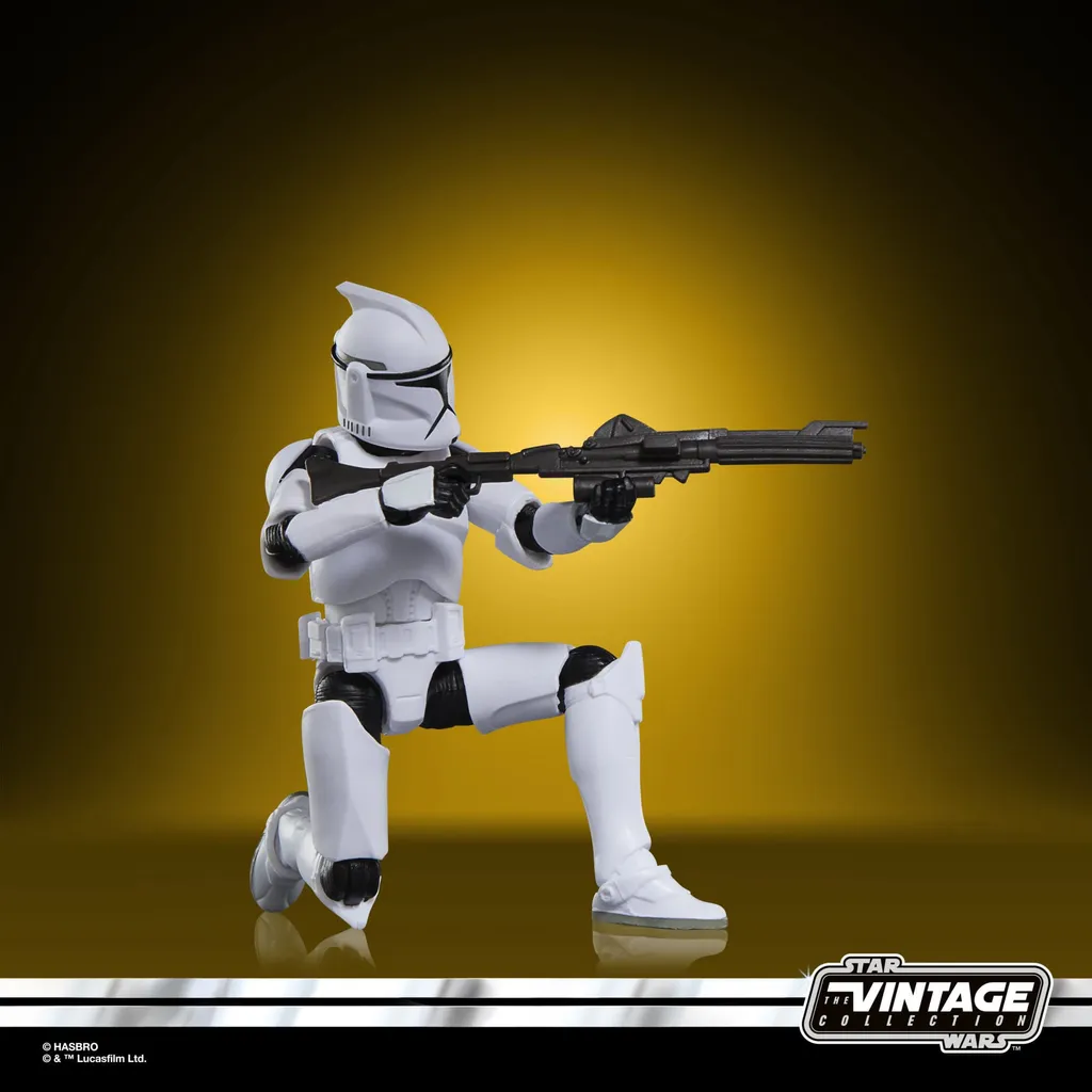 Clone Trooper Phase I Star Wars - Idéal pour Dioramas et Collection