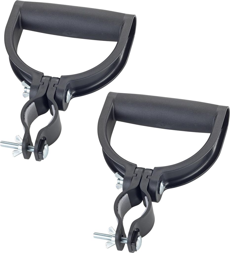 WENKO Universal-Griff 2er Set BHT 12.50x3x13 cm schwarz