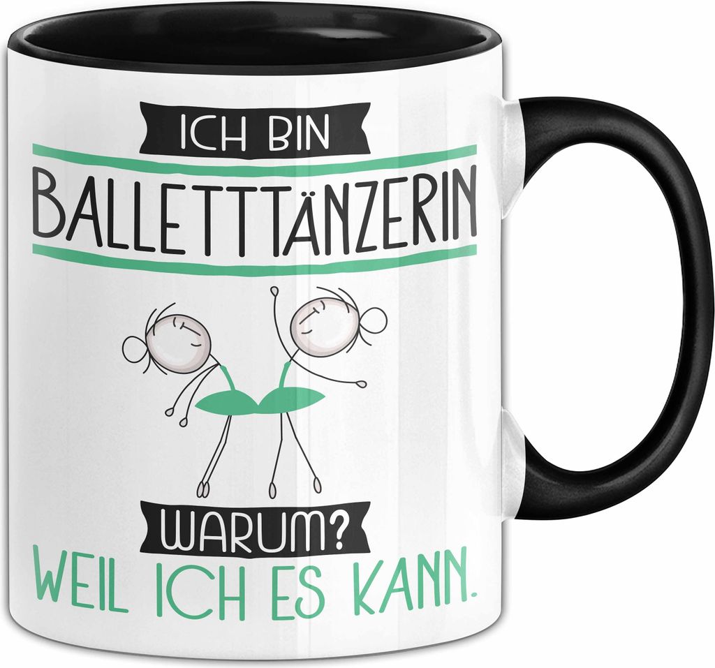 Balletttänzerin Tasse Geschenk Ich Bin Balletttänzerin Produktbild 
