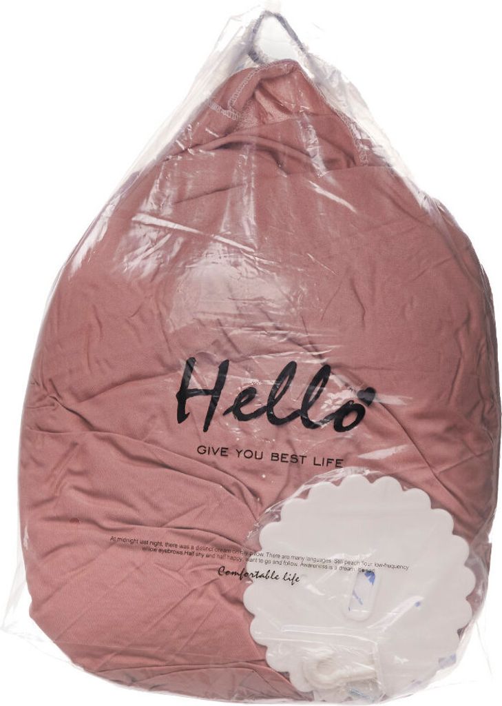 KIK - Hänge-Tipi Zelt mit Vordach hängend rosa Produktbild 4