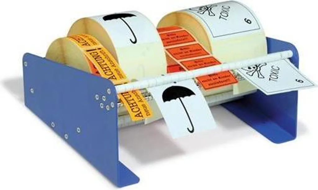 Distributeur d'étiquettes pour grand rouleau 315 mm spécial logistique