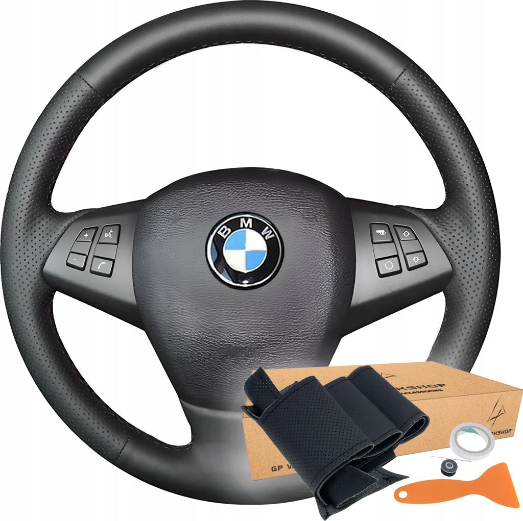 Lenkradabdeckung Mit Muster Für Bmw X5 E70 2007-2011