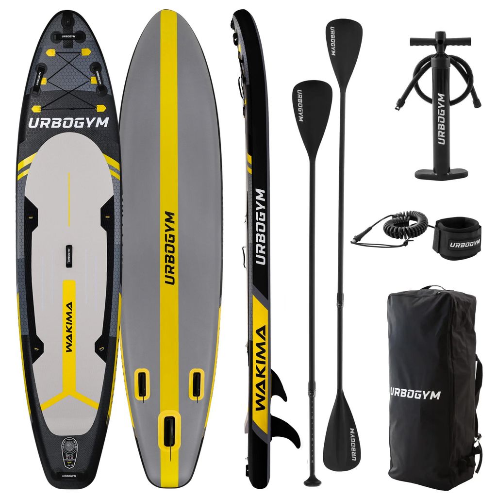 URBOGYM Wakima SUP Board 350 cm Grau, aufblasbares Produktbild 