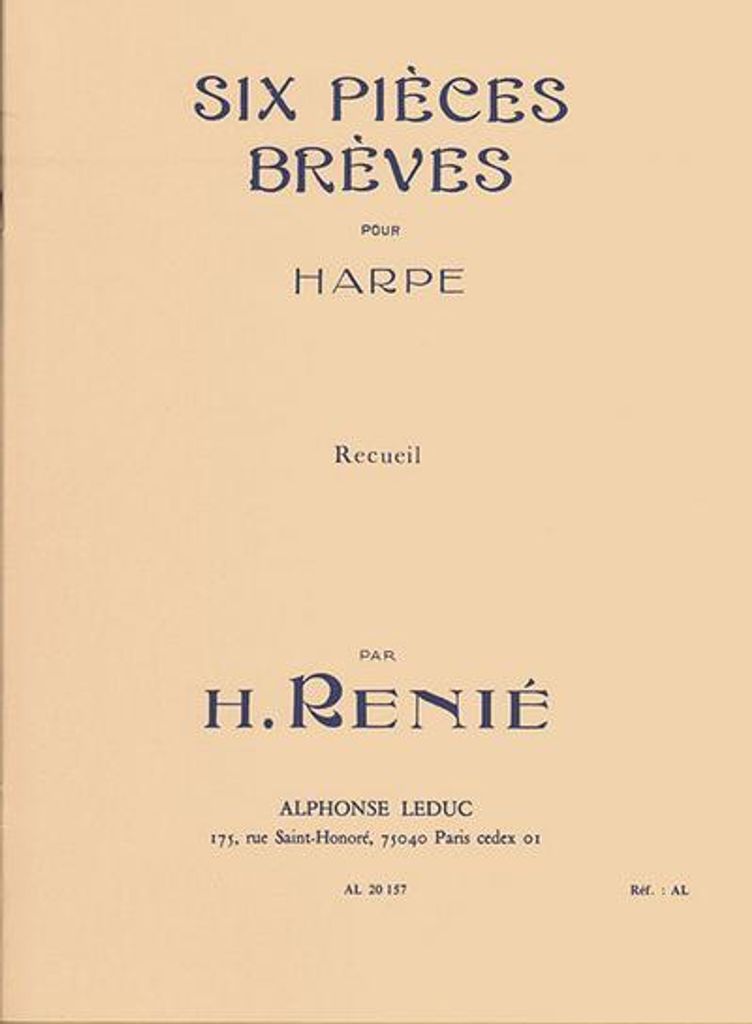6 pièces brèves pour harpe