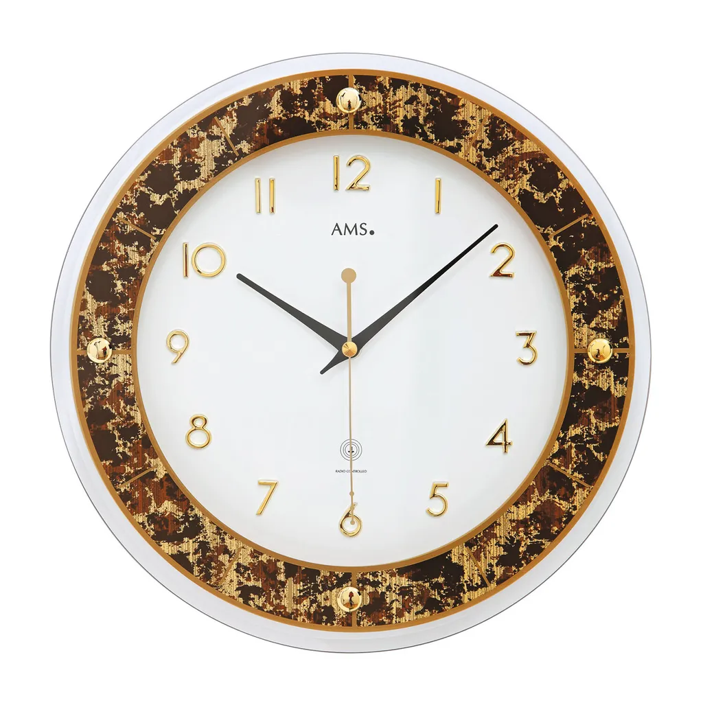 Horloge AMS 5853 Unisexe : Idéale pour Décorer un Bureau ou un Salon