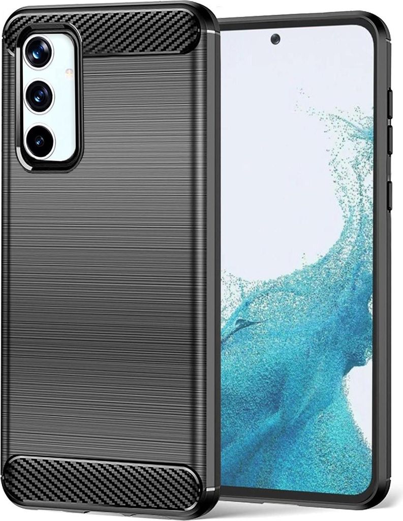 Hülle Carbon für Samsung Galaxy A54 5G Schutzhülle Handy Case TPU Cover Handyhülle