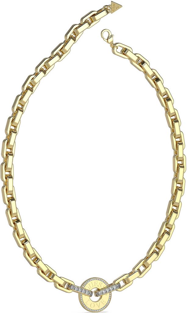 Guess JUBN04074JWYG Collana Love Maxi da donna color oro Immagine del prodotto 