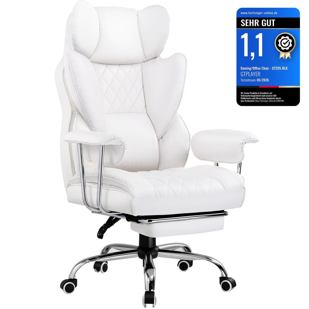 GTPLAYER Gaming Stuhl, Gamer Stuhl, Ergonomischer Bürostuhl Produktbild 