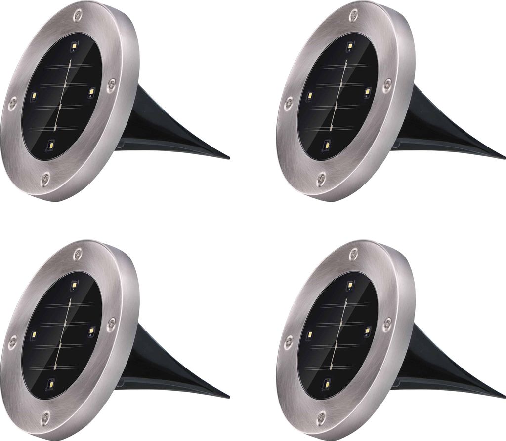 Grundig lampade solari per esterni Set di 4 luci da terra - Immagine del prodotto 