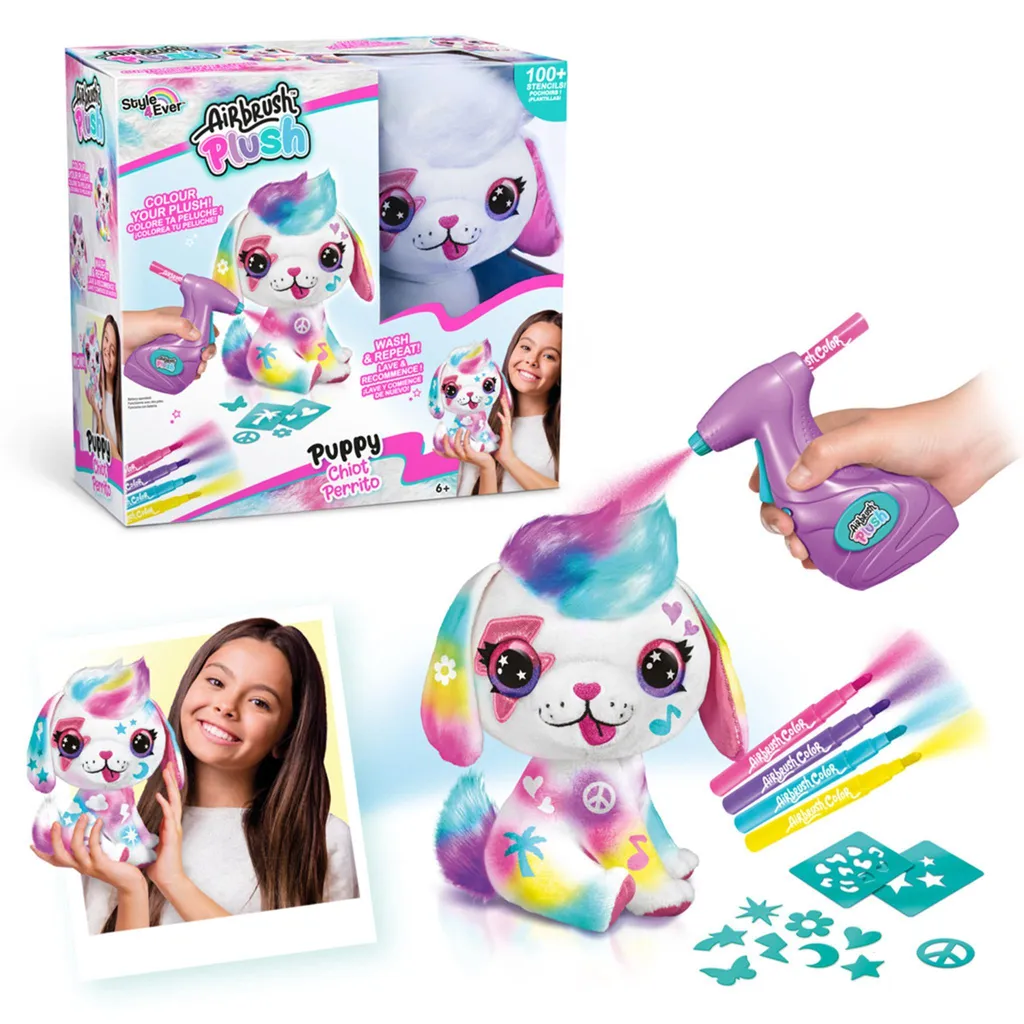 Plush Puppy Canal Toys : Activité artistique et peluche personnalisée