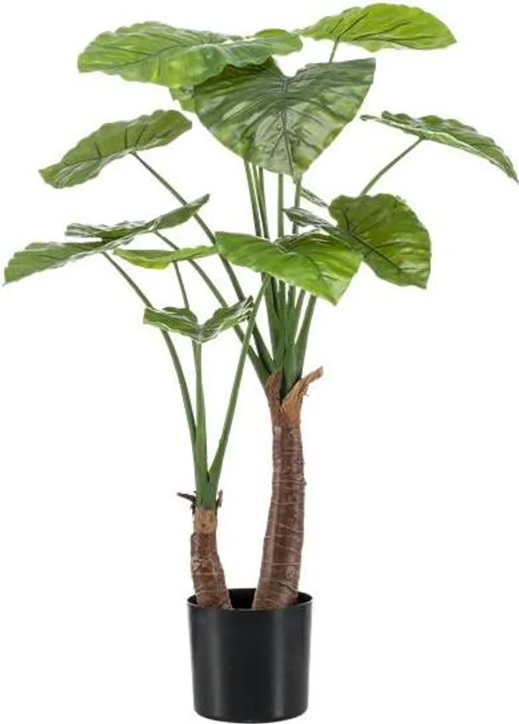 Alocasia Artificielle 110 cm - Plante Intérieure Feuilles de Flèches