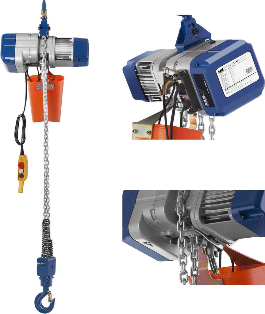 Elektrokettenzugwinde 2000kg 6m PROLIFTOR 2000 MSW Produktbild 