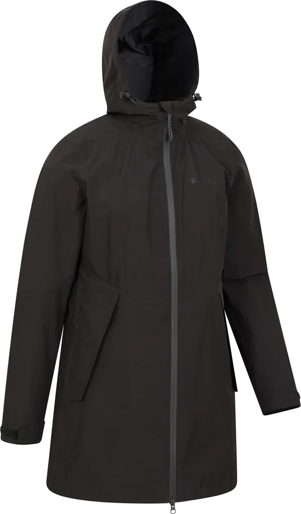 Mountain Warehouse Veste Hilltop II Femme Imperméable Noir - T.42 FR