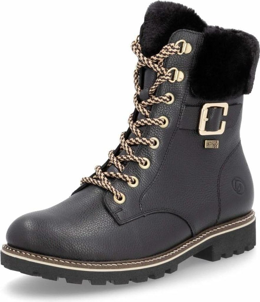 Remonte Damen Schuhe 40433-36, 40433-37, 40433-38, 40433-39, 40433-40, 40445-37, 40445-38, 40445-39, 40445-40, 40445-41, 40445-42 REM-D8481 black 38