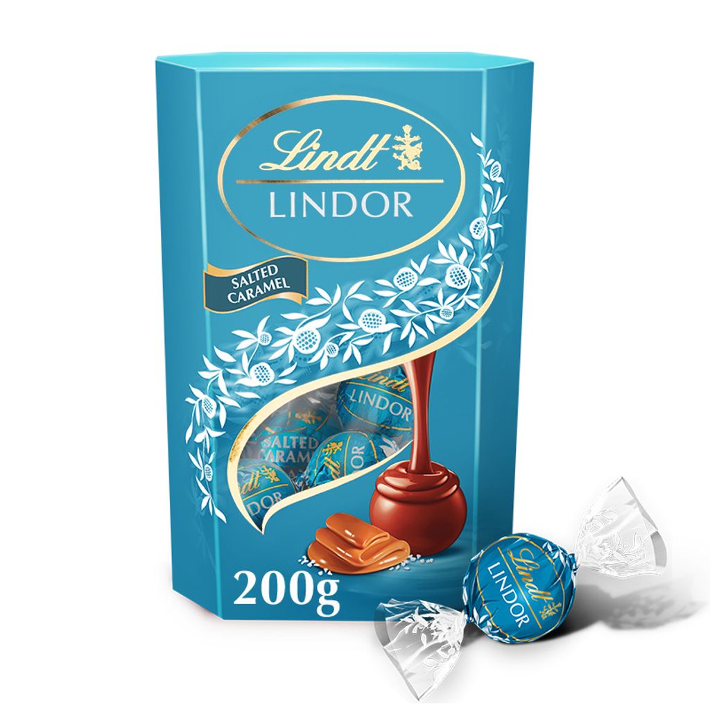 LINDOR praliny solony karmel 200g Zdjęcie produktu