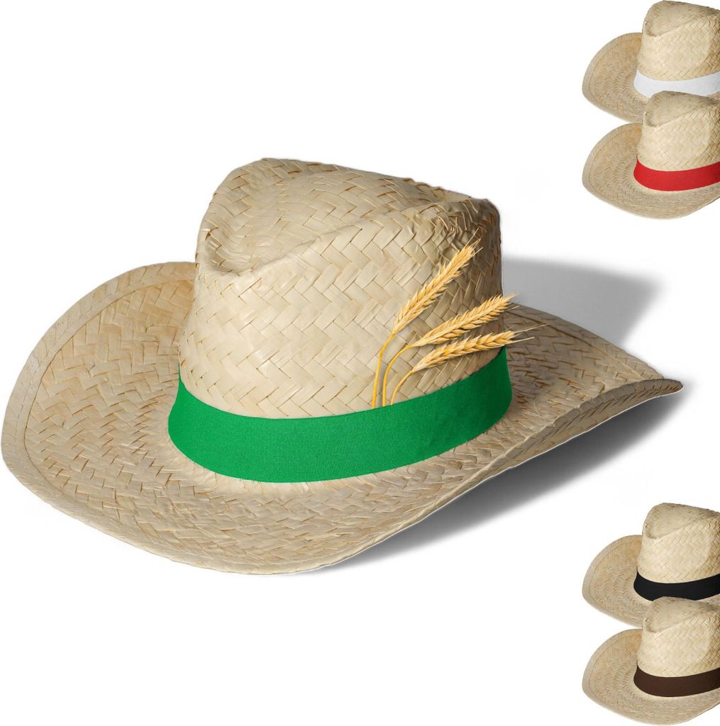 Strohhut 'Texas' Uni - Vielseitiger Sonnenhut für Damen und Produktbild 