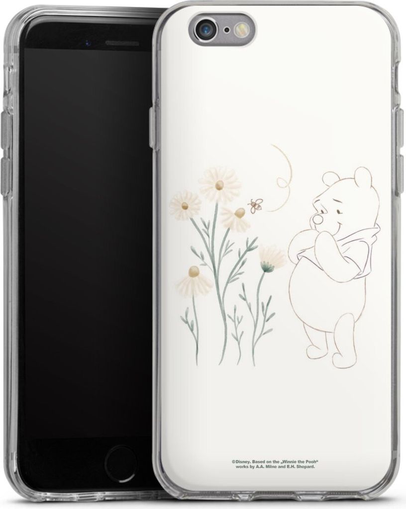 DeinDesign Handyhülle für Apple iPhone 6s Silikon Hülle Case Smartphone Schutzhülle Biene Disney Winnie Puuh