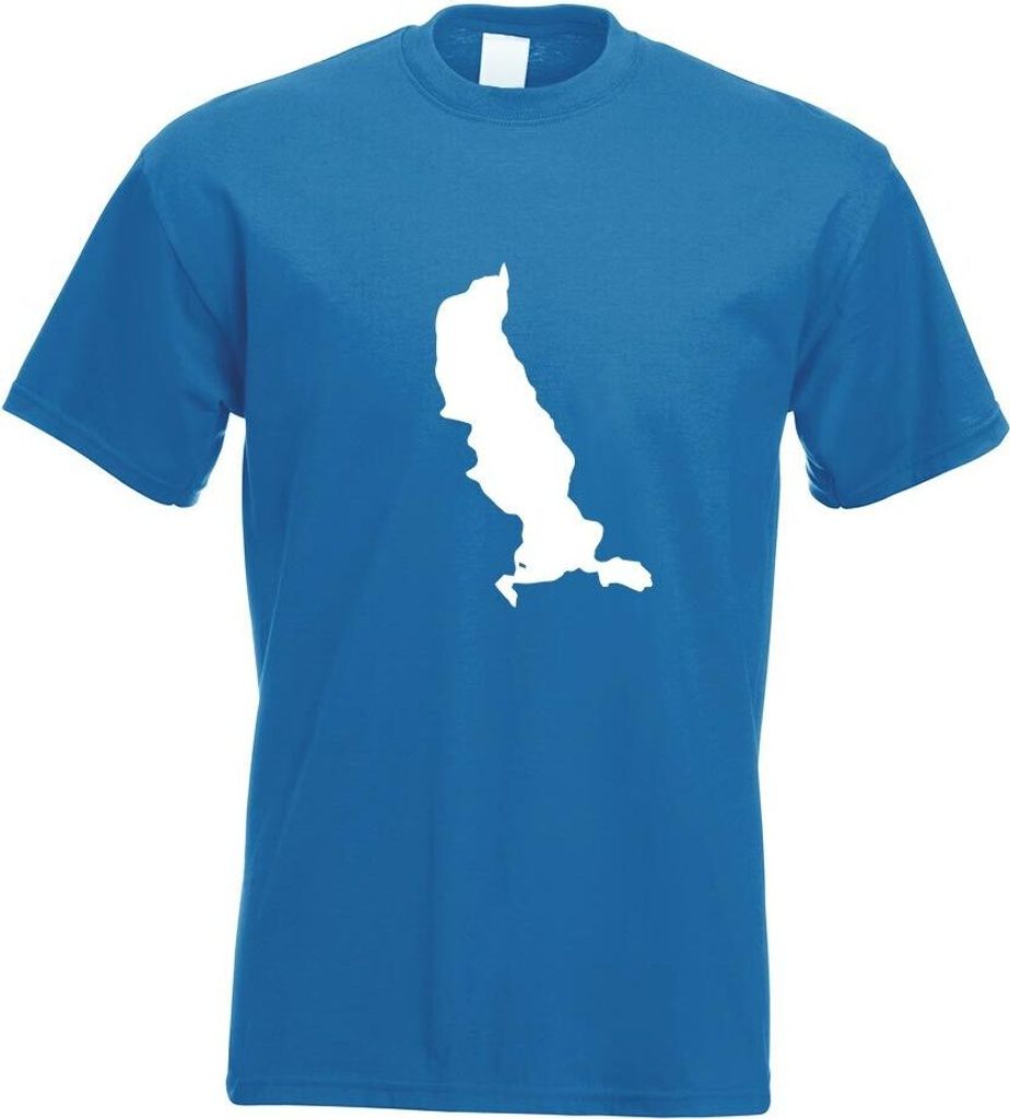 Kiwistar - T-Shirt - royal - Tegernsee- Deutschland - See Motiv Bedruckt Funshirt Design Print - mit Motiv Bedruckt - Funshirt Design - Sport - Fre...