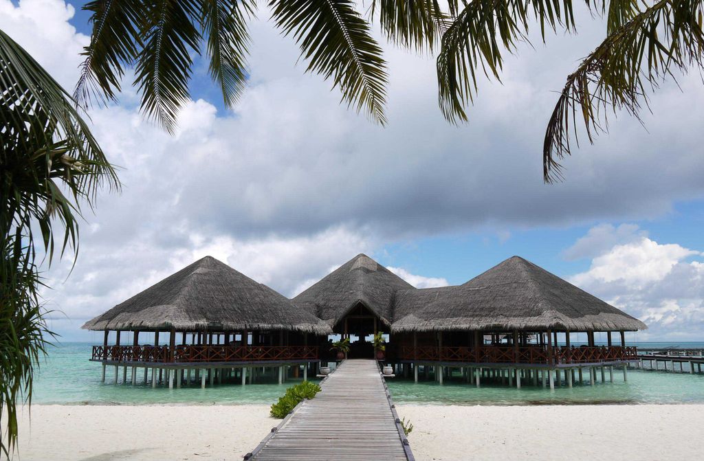 hansepuzzle 22538 - Malediven Puzzle, 500 Teile, Reisen, 46,0 x 30,0cm mit hochwertiger Aufbewahrung, Kartonbox und wiederverschließbarem Beutel