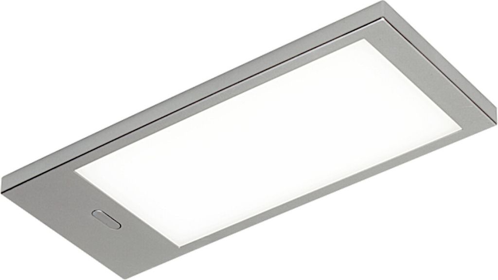 K-PAD LED Einzelleuchte ohne Schalter edelstahlfarbig / Nischenleuchten / Lumica