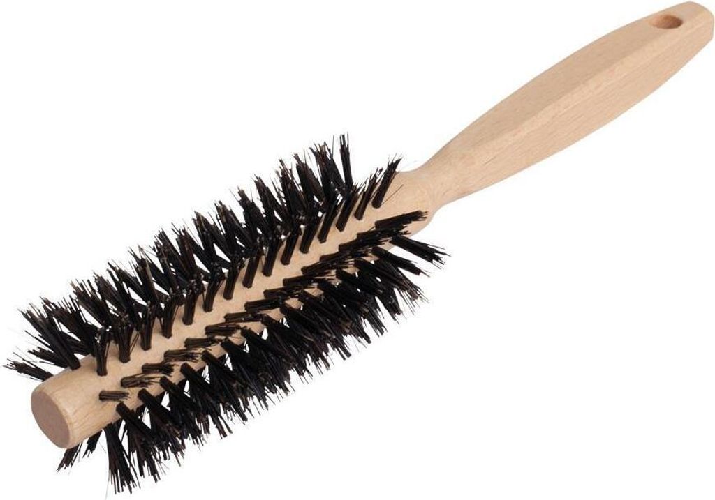 Redecker Brosse ronde, 10 rangées, cirée, extra dure Image du produit 
