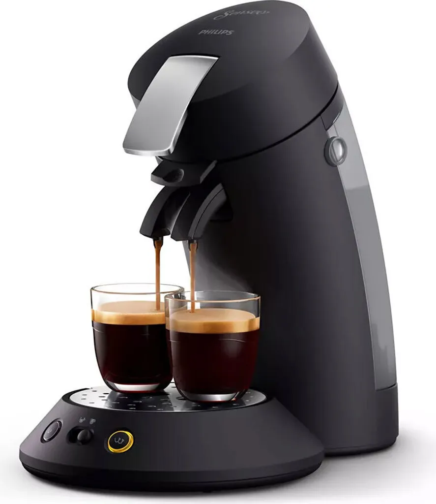 Machine à Café à Dosettes Philips Senseo Original Plus Noir Profond