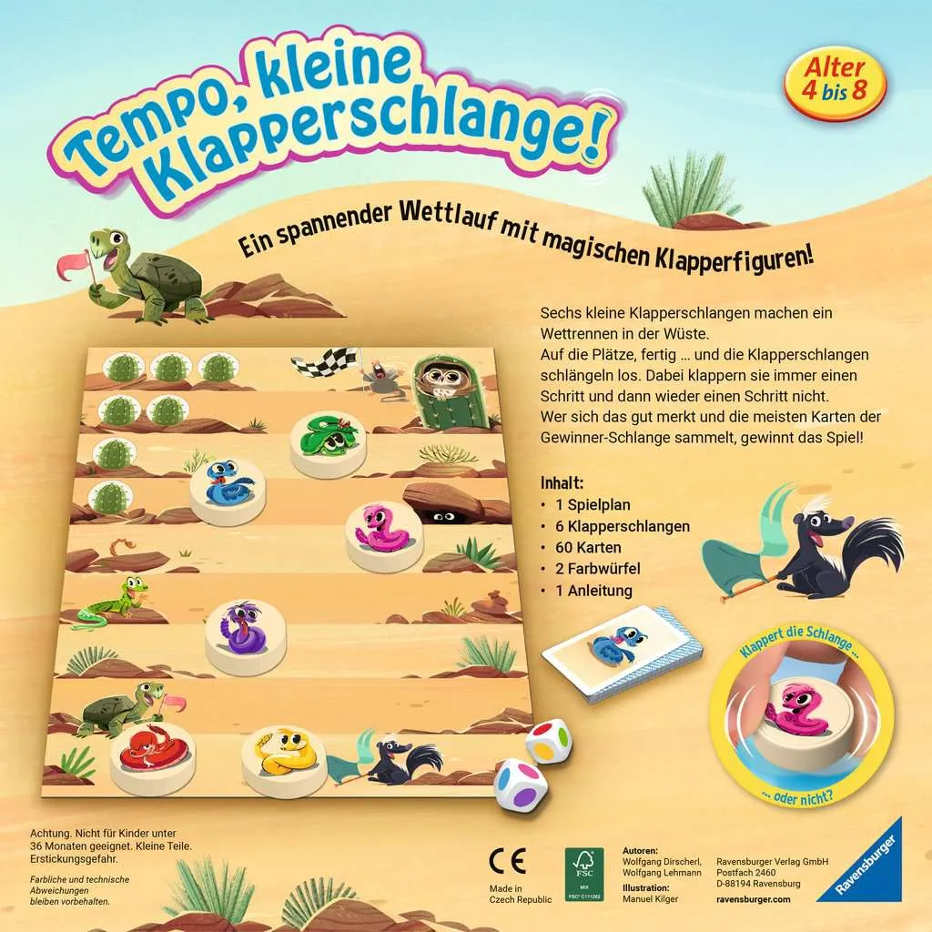 Vite, petit serpent à sonnettes ! Occuper les enfants avec ce jeu fun - 2