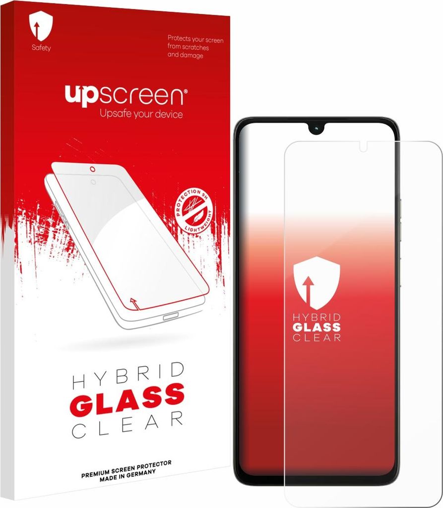upscreen Schutzglas für Motorola Moto G06 Schutzfolie Panzer Folie Glas Display Schutz klar