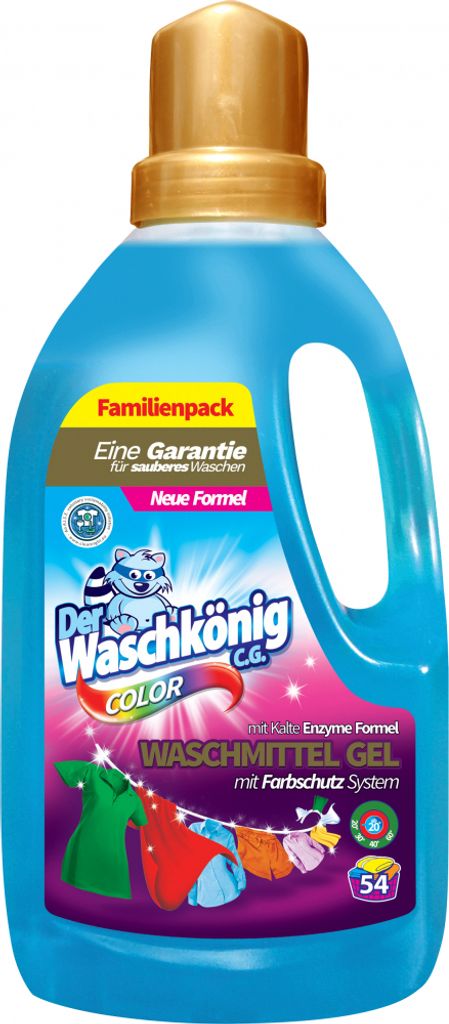 Waschkönig color prací gel 3,305 l Obrázek produktu 2