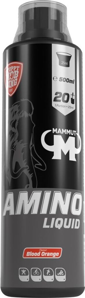 Mammut Nutrition - Amino Liquid - Blutorange - 500 ml Produktbild 