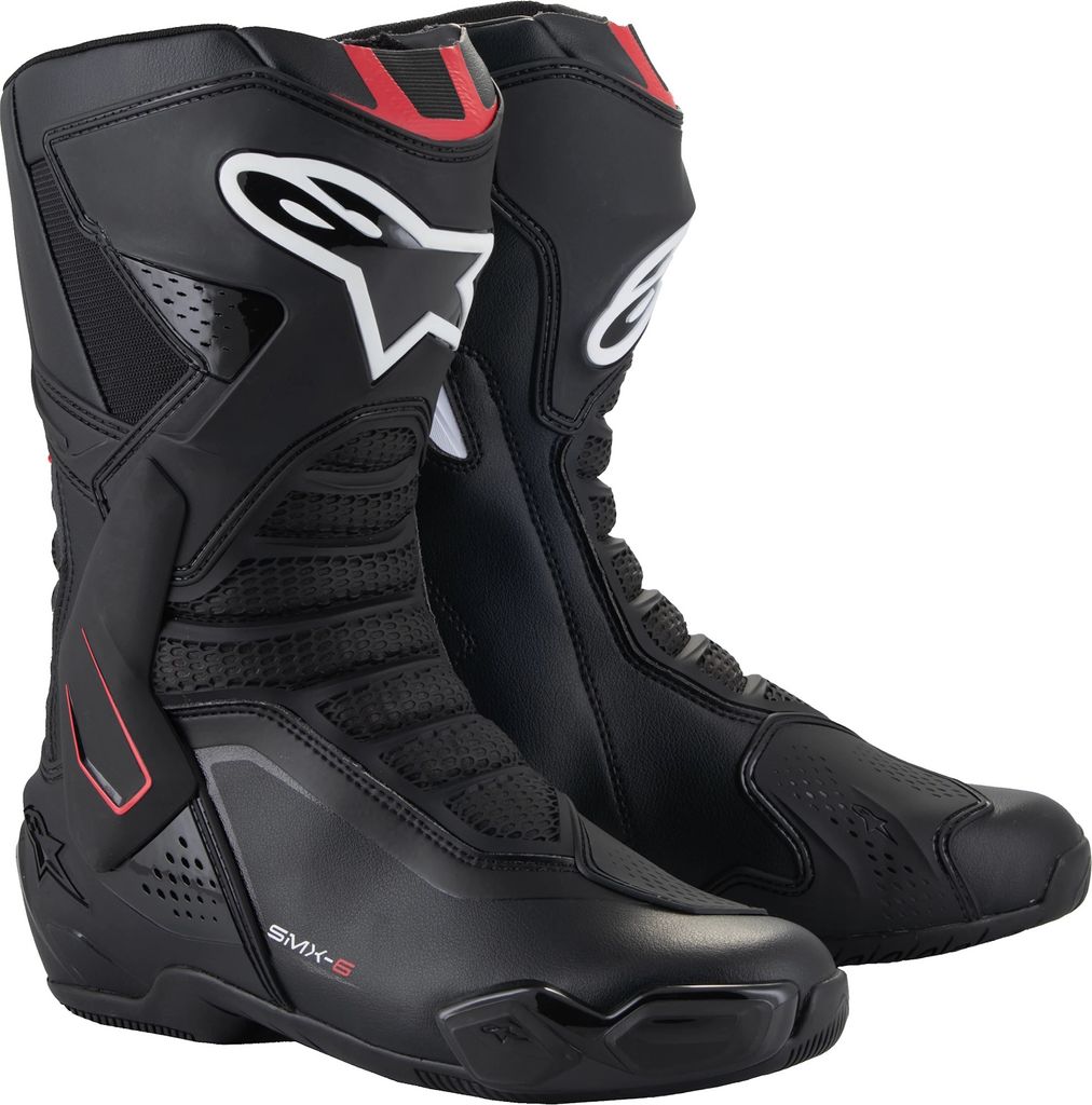 Alpinestars Boots Smx-6 V3 Schwarz/Weiss/Rot Größe: 40