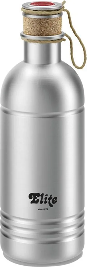 Elite Vintage Argent 600 ml - Remplacez vos bidons plastique par l'inox