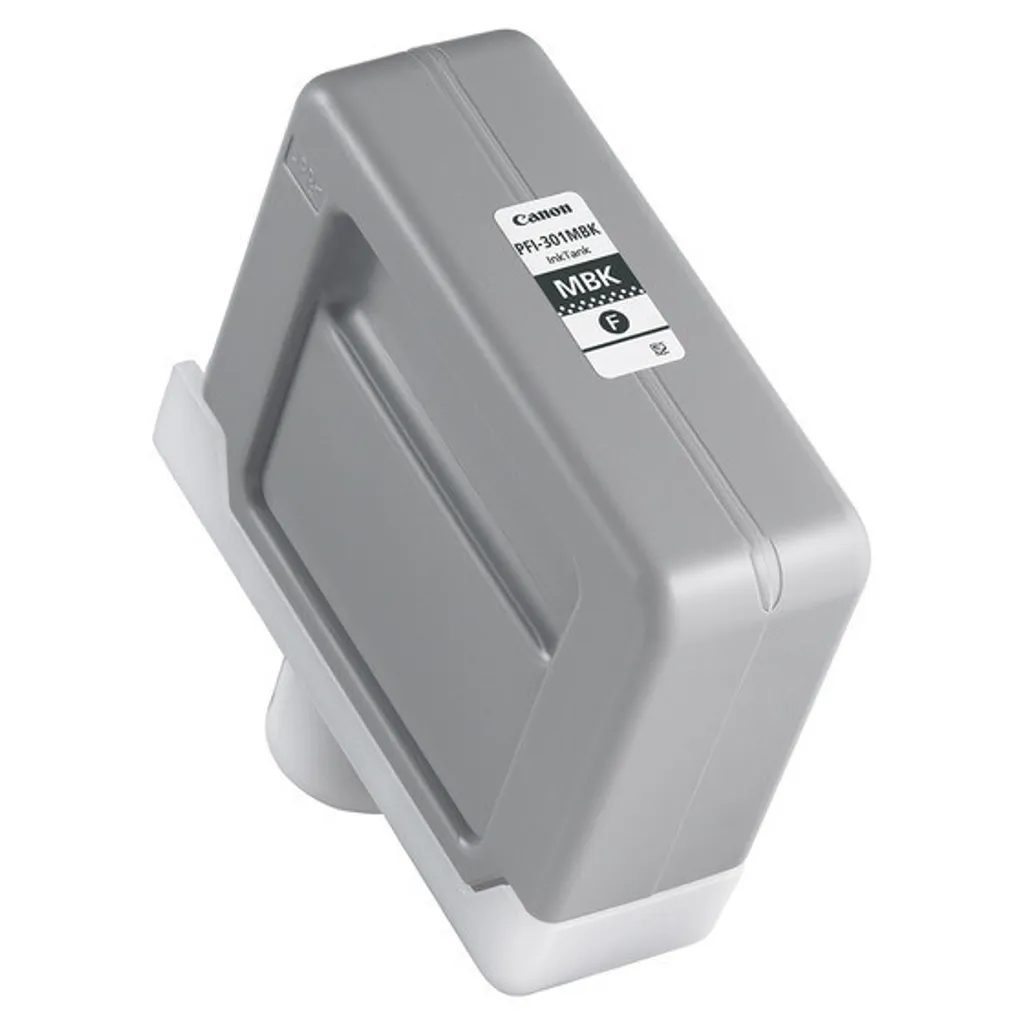 Canon PFI-301 MBK Noir Mat 1485B001 pour Impression Grand Format