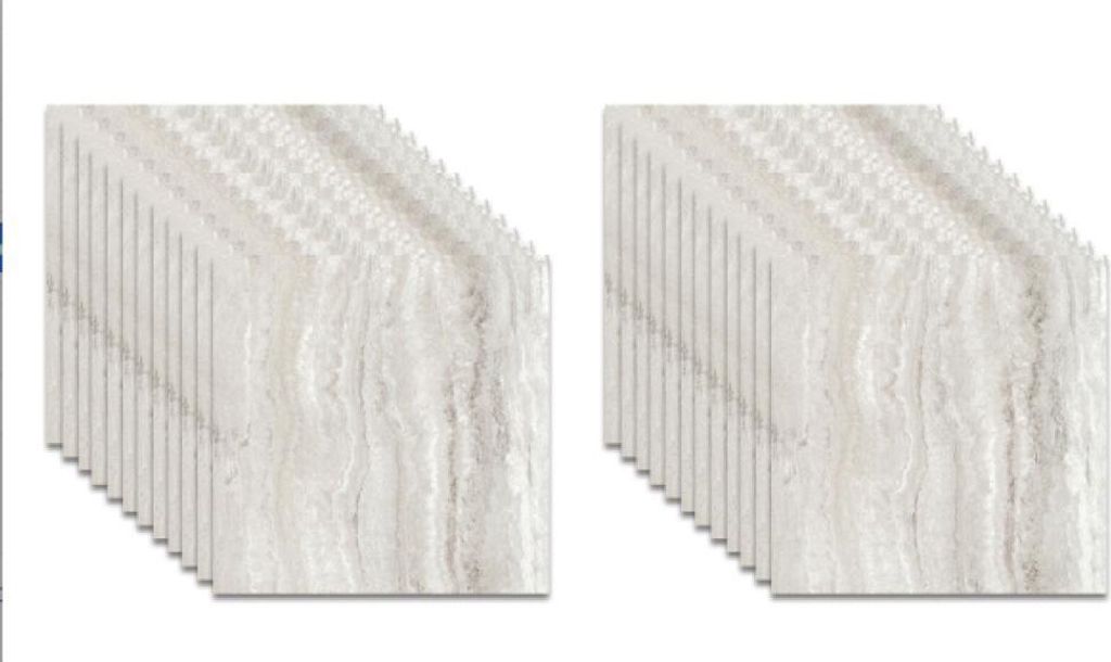 Packung mit 24 selbstklebenden Vinyl-PVC-Bodenfliesen für das Wohnzimmer