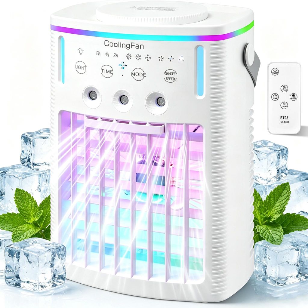 Standventilatoren, Luftkühler mit Wasserkühlung, Produktbild 