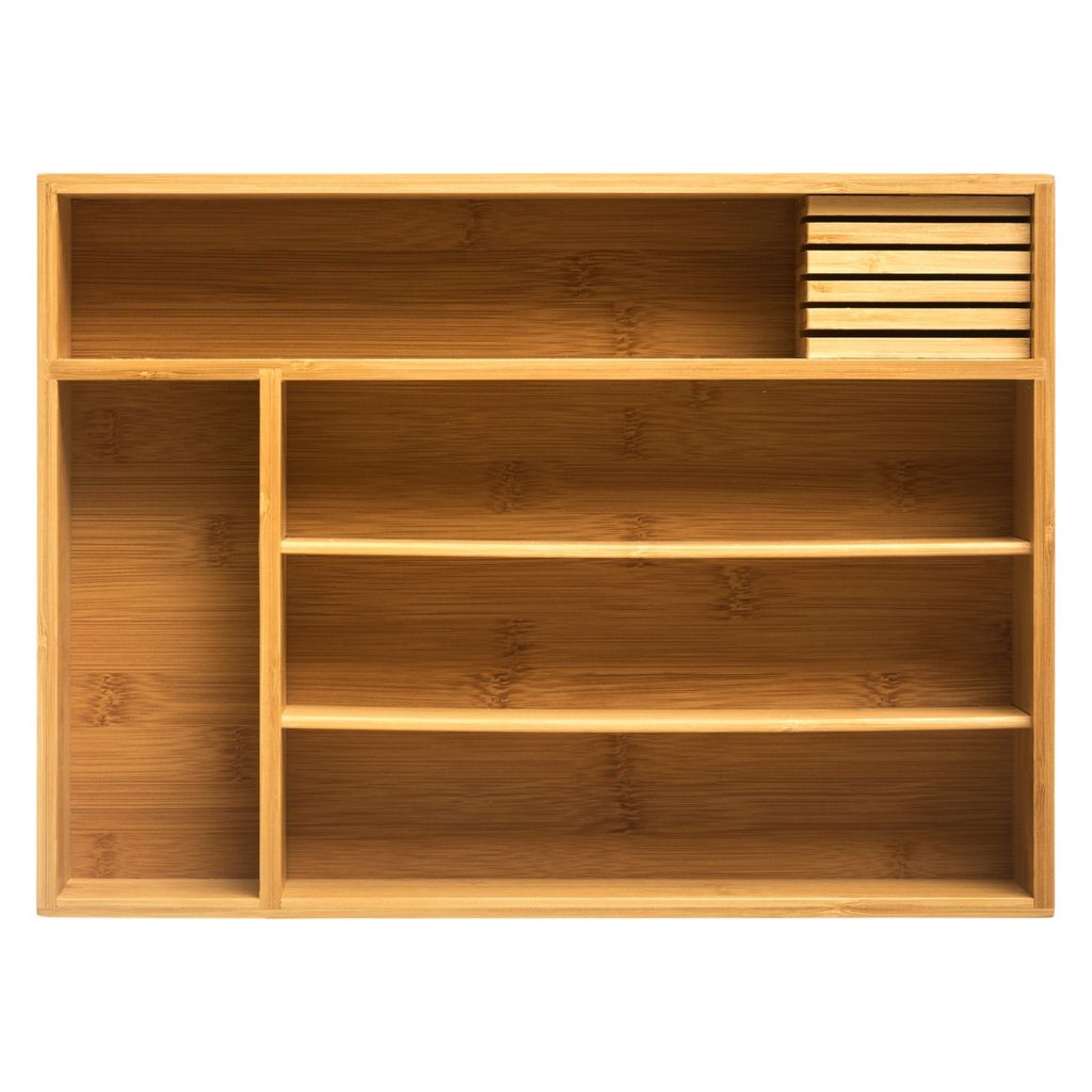 5five Simply Smart Organisateur de tiroirs en bambou marron Image du produit 