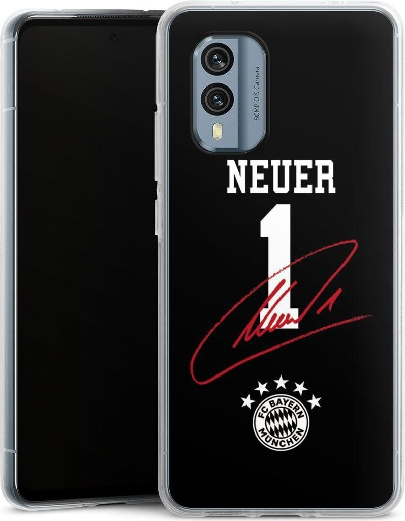 DeinDesign Handyhülle für Nokia X30 Silikon Hülle Case Smartphone Schutzhülle FC Bayern München FCB Manuel Neuer